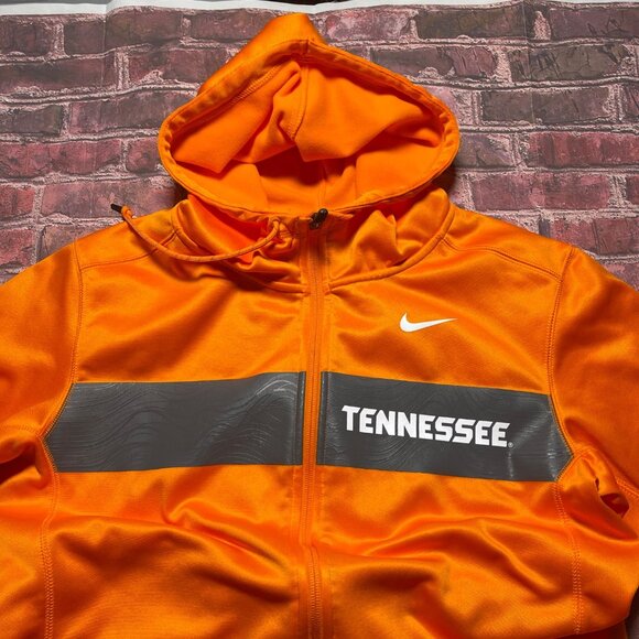 Tennessee Volunteers Jacket Mens Small Nike Dri-FIT Orange NCAA Football Hoodie - Picture 3 of 7